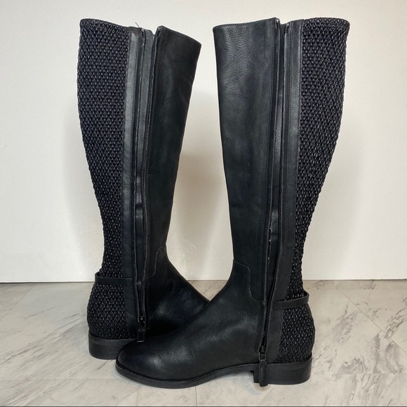 Cole Haan Isabell Stretch Leather Tall Riding Boot 6 1/2 - Picture 6 of 12